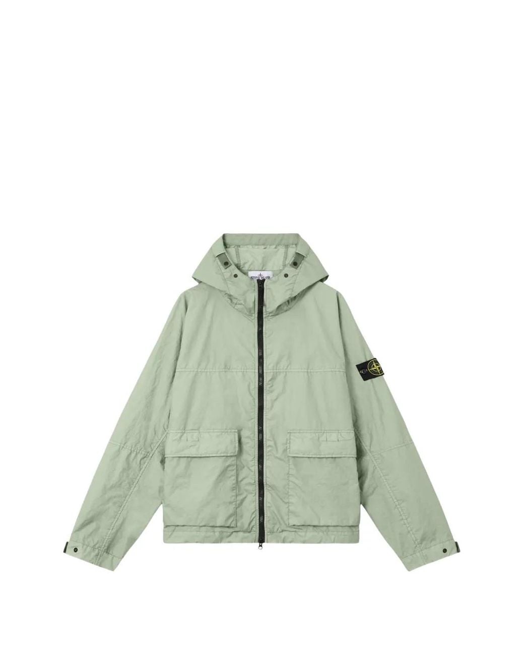 Stone Island Green 4100004 Membrana 3L Tc Parka for men