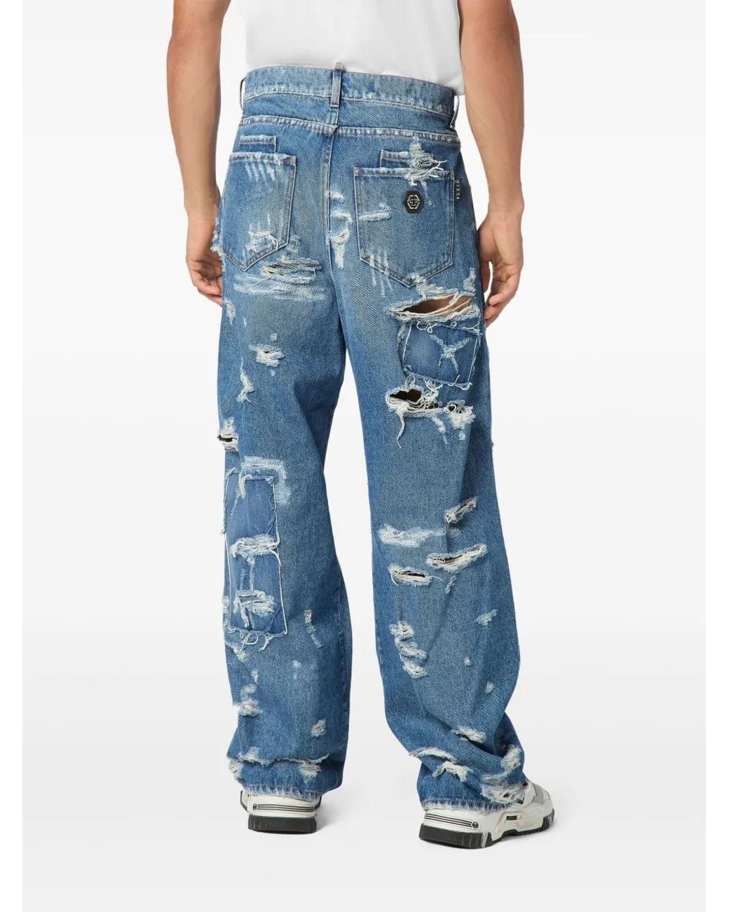 Philipp Plein Blue Beach Boy Jeans for men