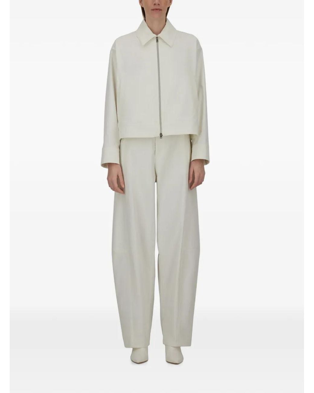 Herno White Veste Bomber Resort