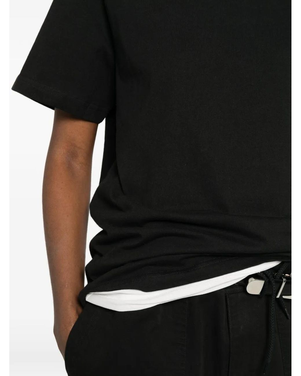 Entire studios Black Crew-Neck T-Shirt