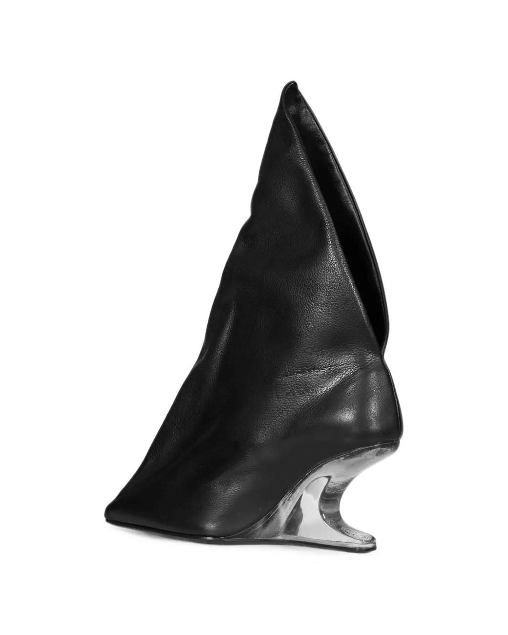 Rick Owens Black Strutter Taco 8 Boots