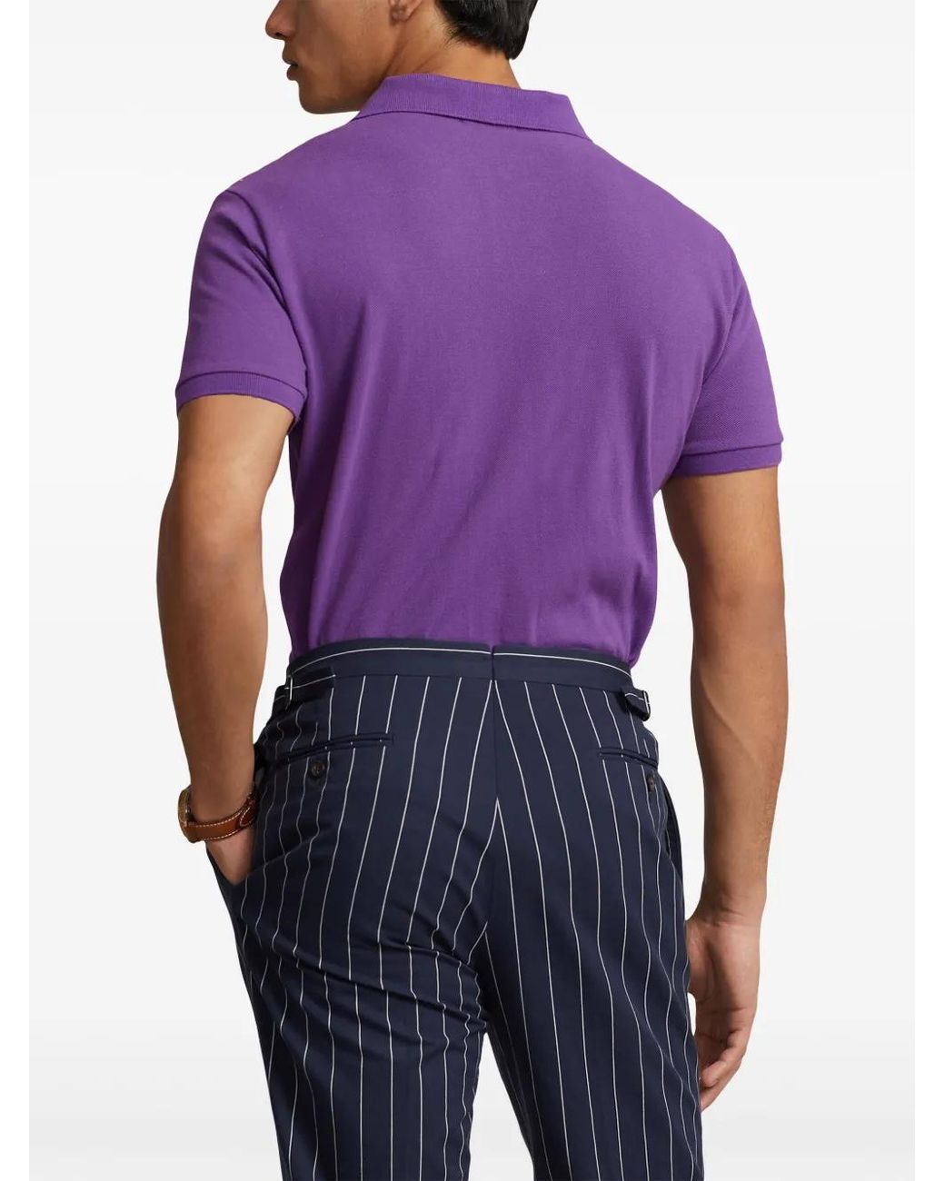 Polo Ralph Lauren Purple Polo Pony Polo Shirt for men