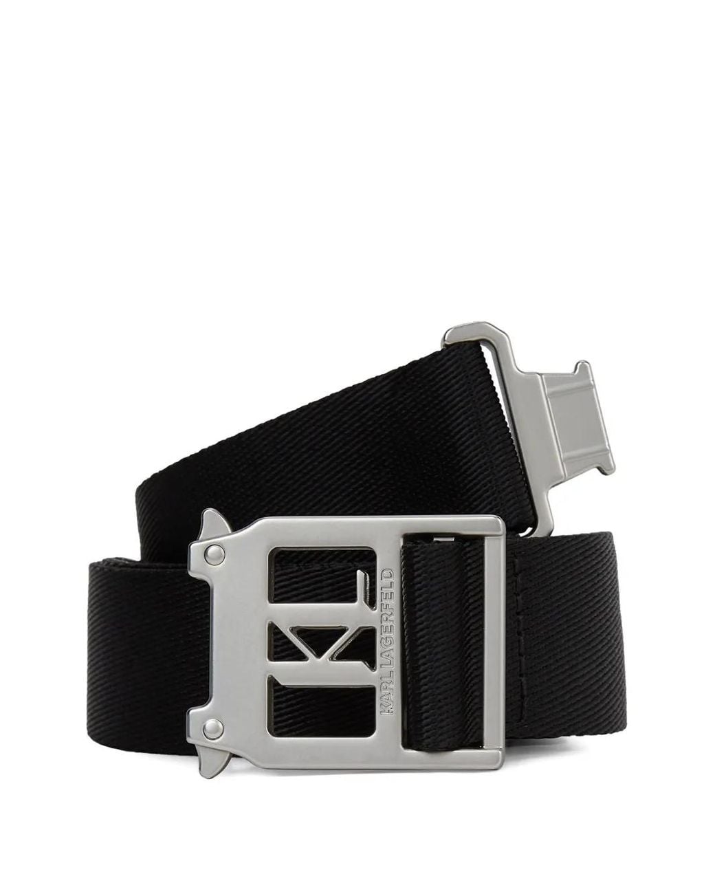 Karl Lagerfeld Black K/Urban Belt for men