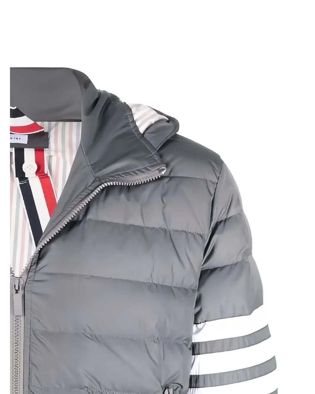 Thom Browne Gray Downfall Padded Ski Jacket for men