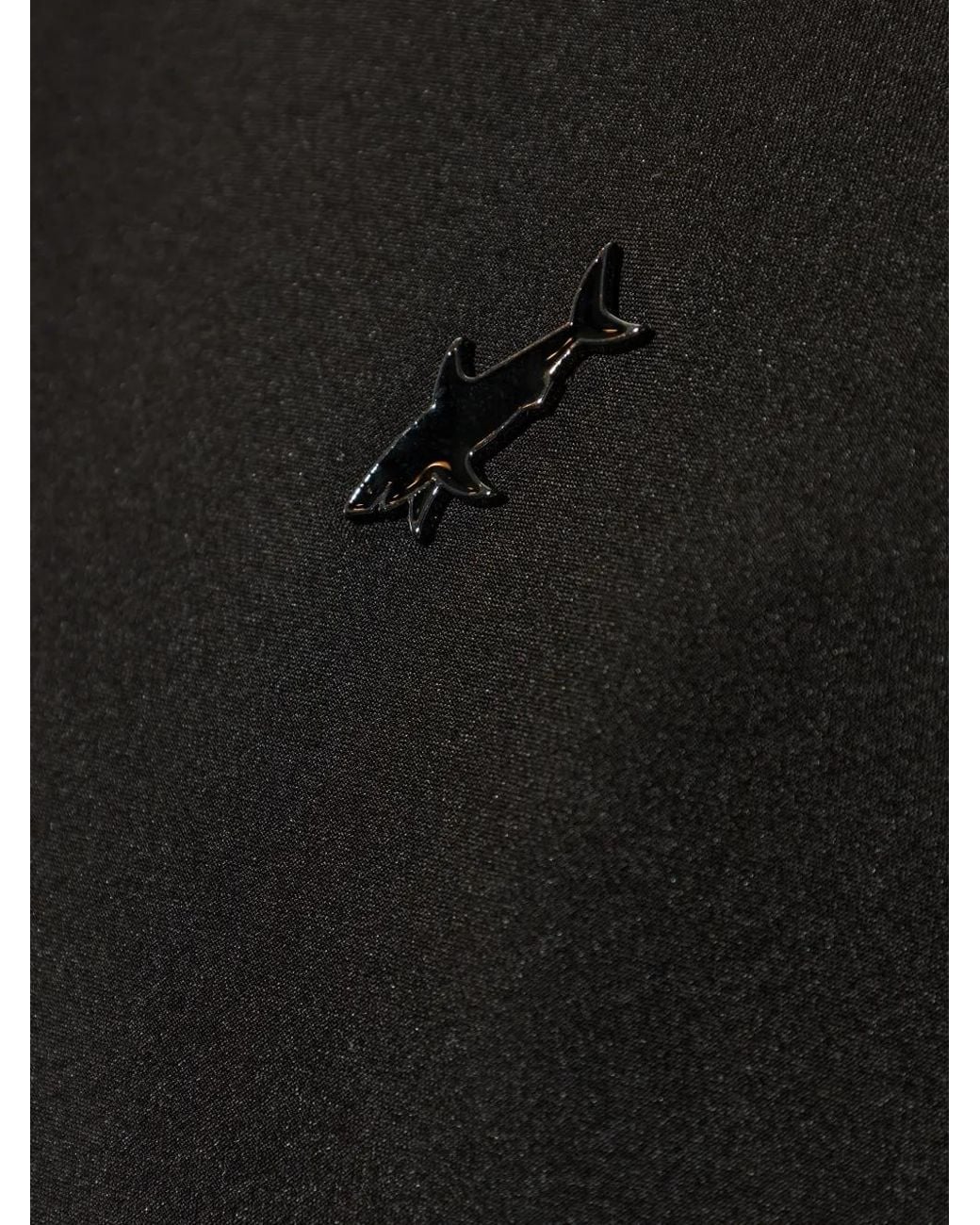 Paul & Shark Black Veste À Logo Appliqué for men