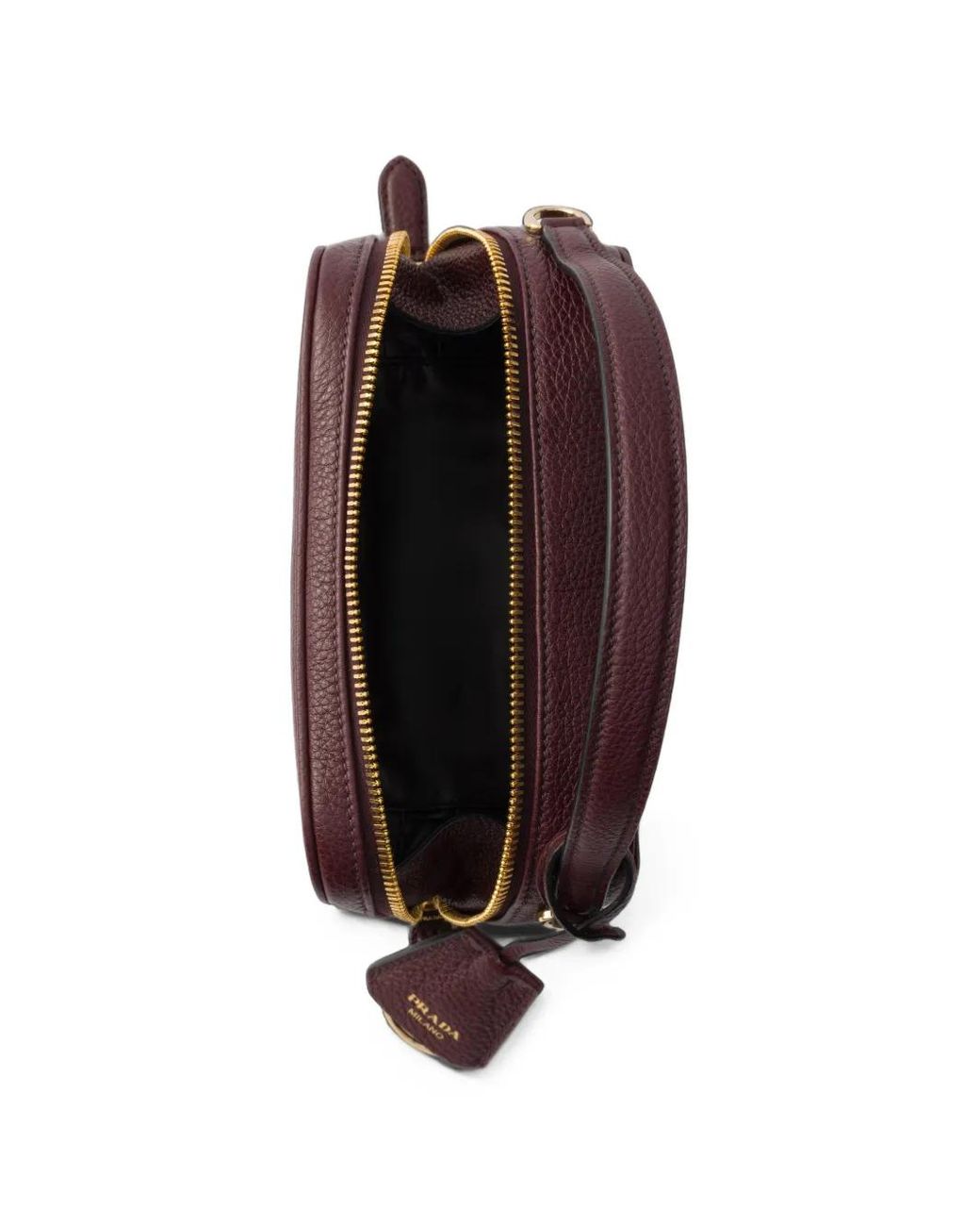 Prada Purple Odette Leather Mini-Bag