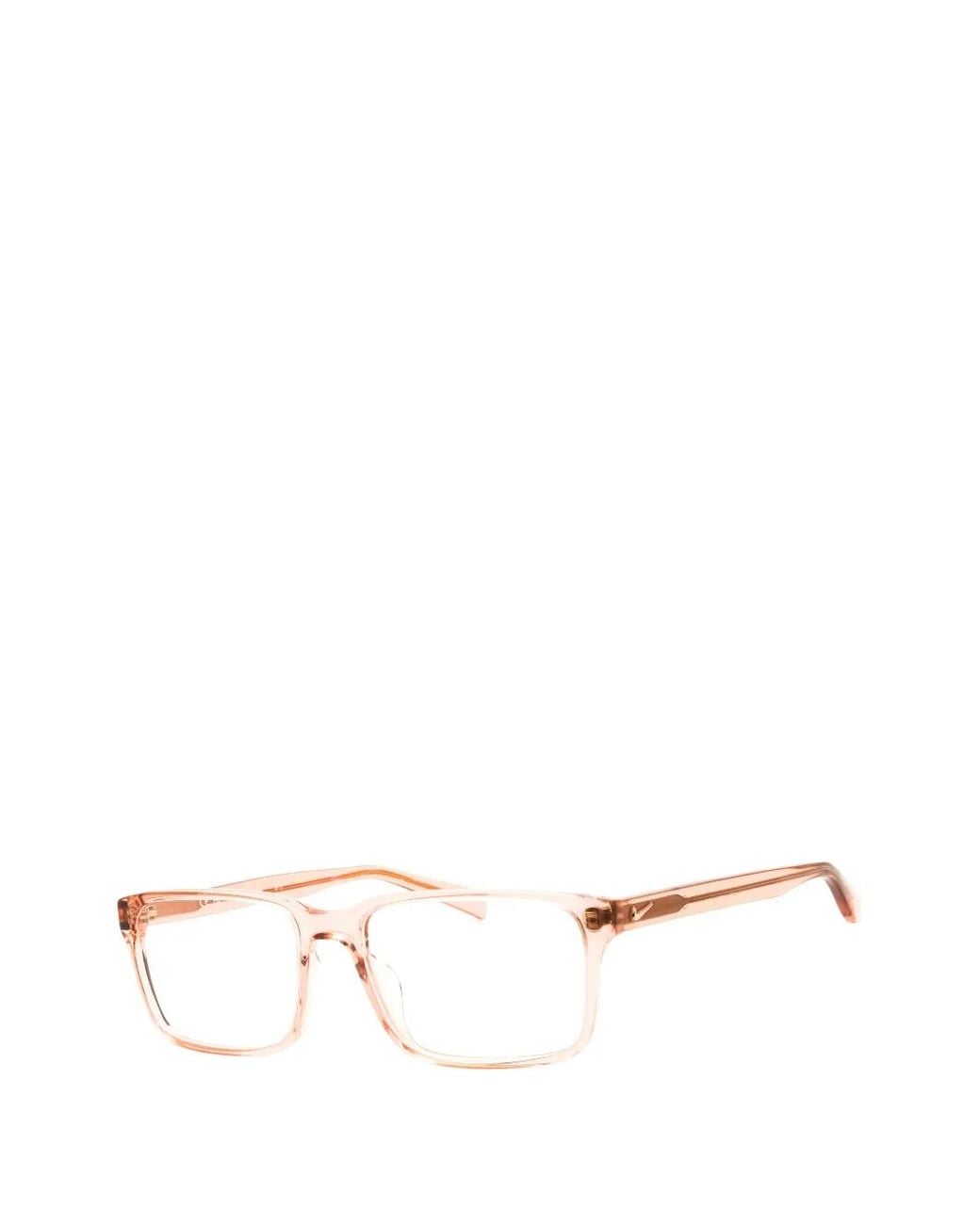 Nike Natural Rectangle-Frame Glasses