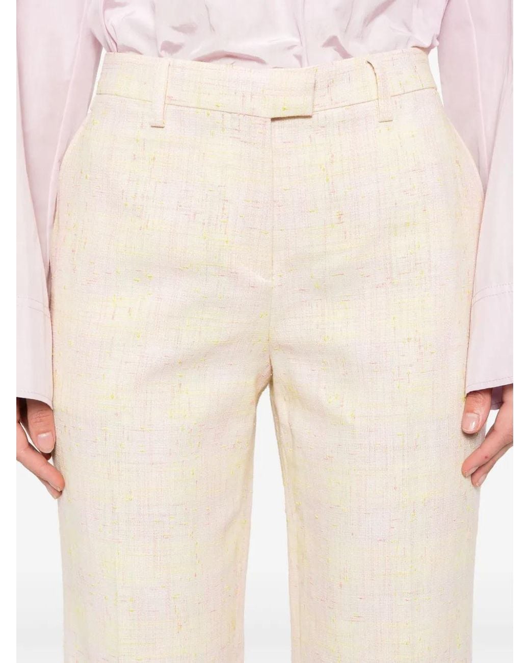 Etro White Trousers
