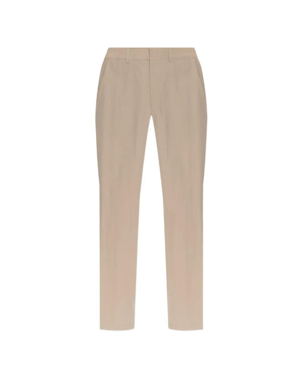 EA7 Natural Trousers With Logo for men