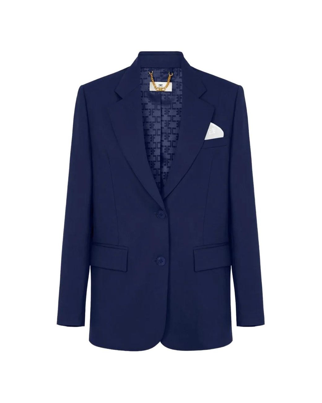 Elisabetta Franchi Blue Jacket