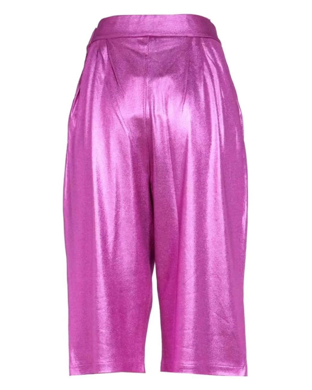 Tom Ford Pink Pleated Bermuda Shorts
