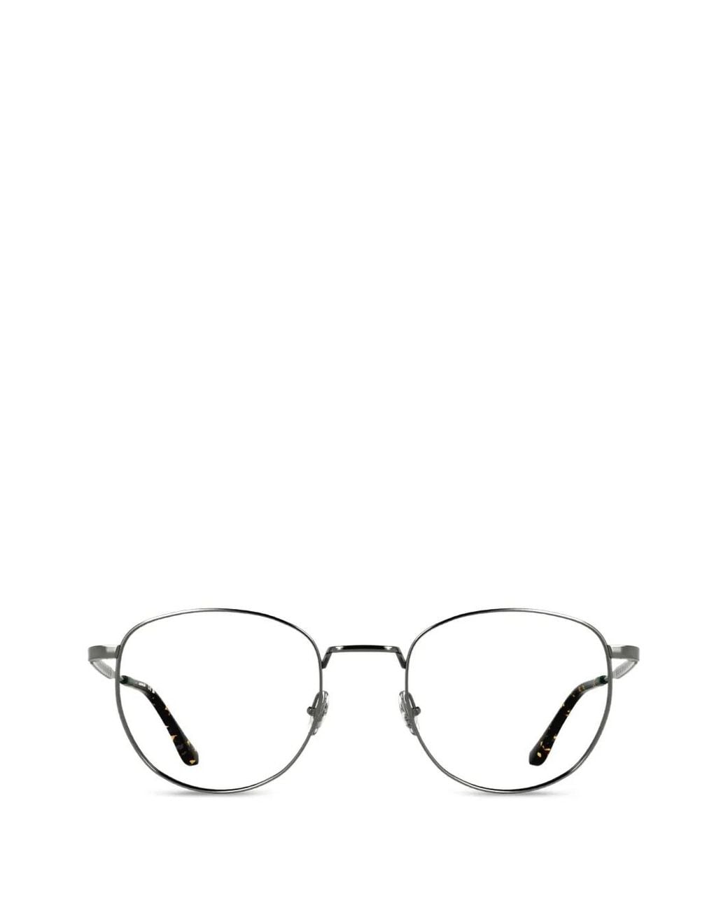 Lacoste White Geometric-Frame Glasses