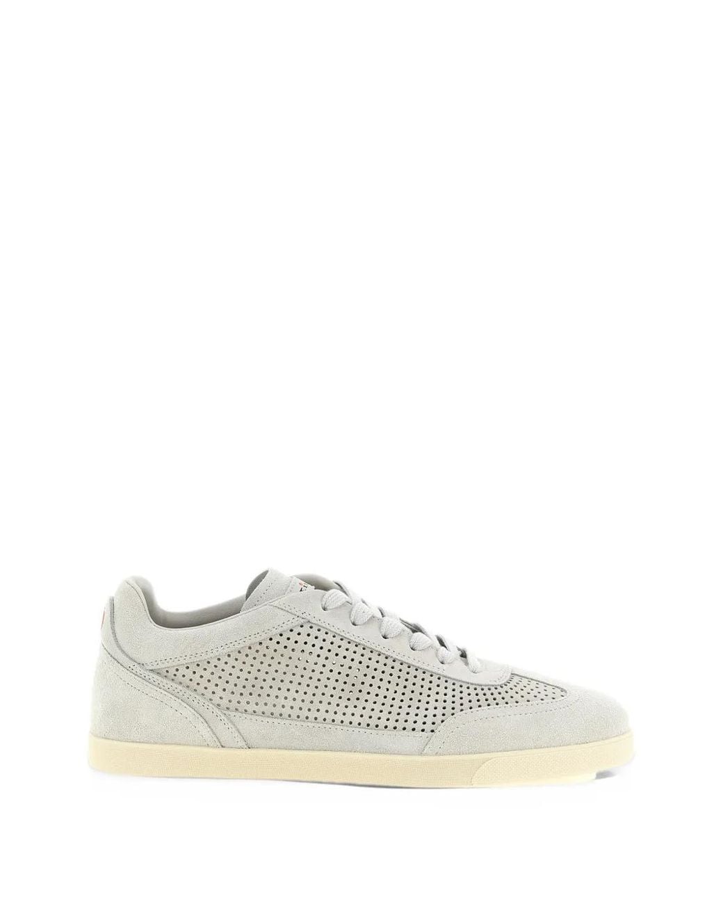 Kiton Perforierte Sneakers in White für Herren
