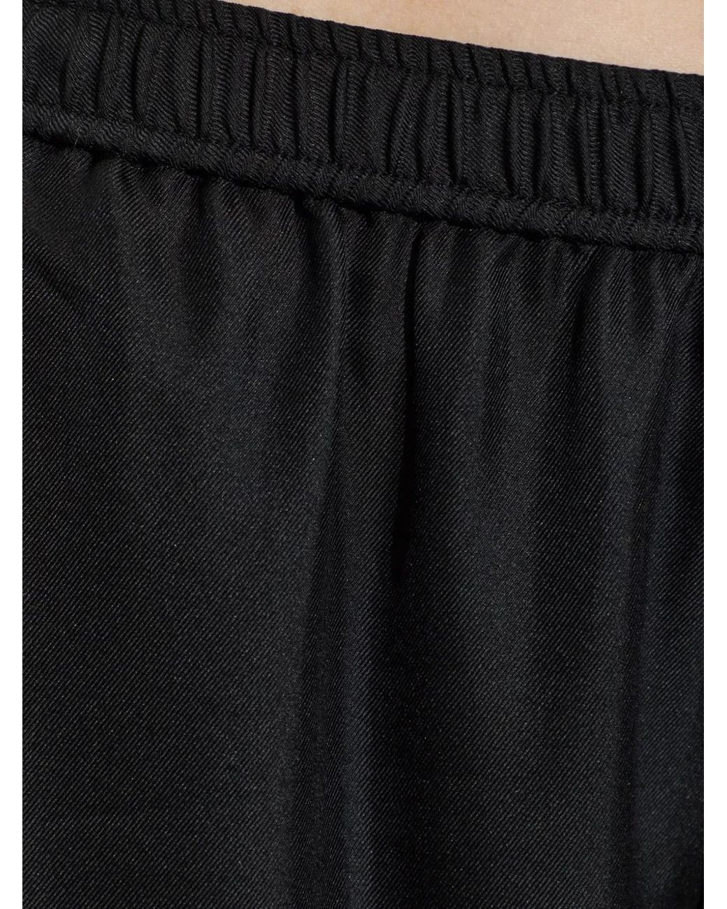 Alexander Wang Black Mid-Rise Track Pants