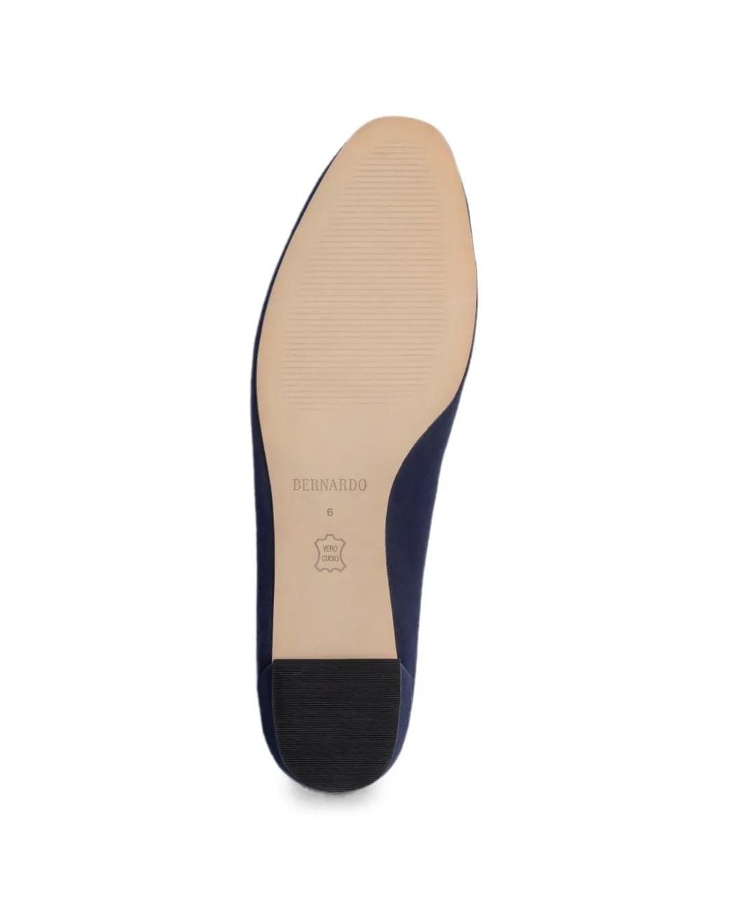 Bernardo Blue Nero Suede Almond-Toe Pumps