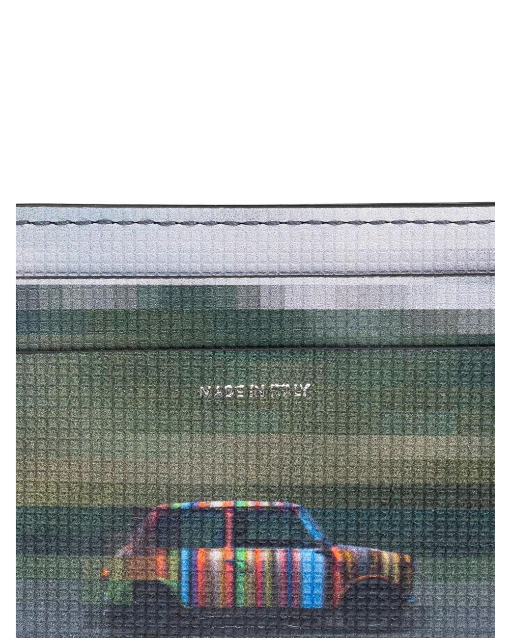 Paul Smith Pixelated Mini Kartenetui in Black für Herren