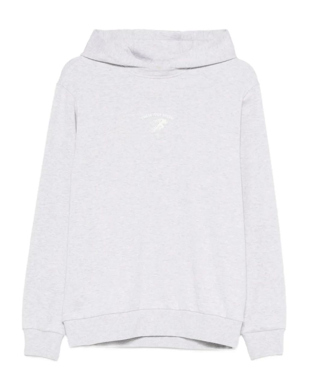 Eleventy White Slogan-Print Hoodie for men