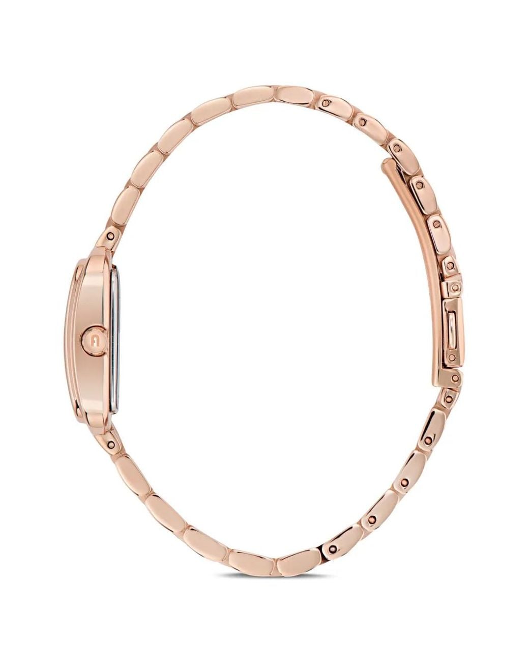 Furla White Diamante 30Mm Watch