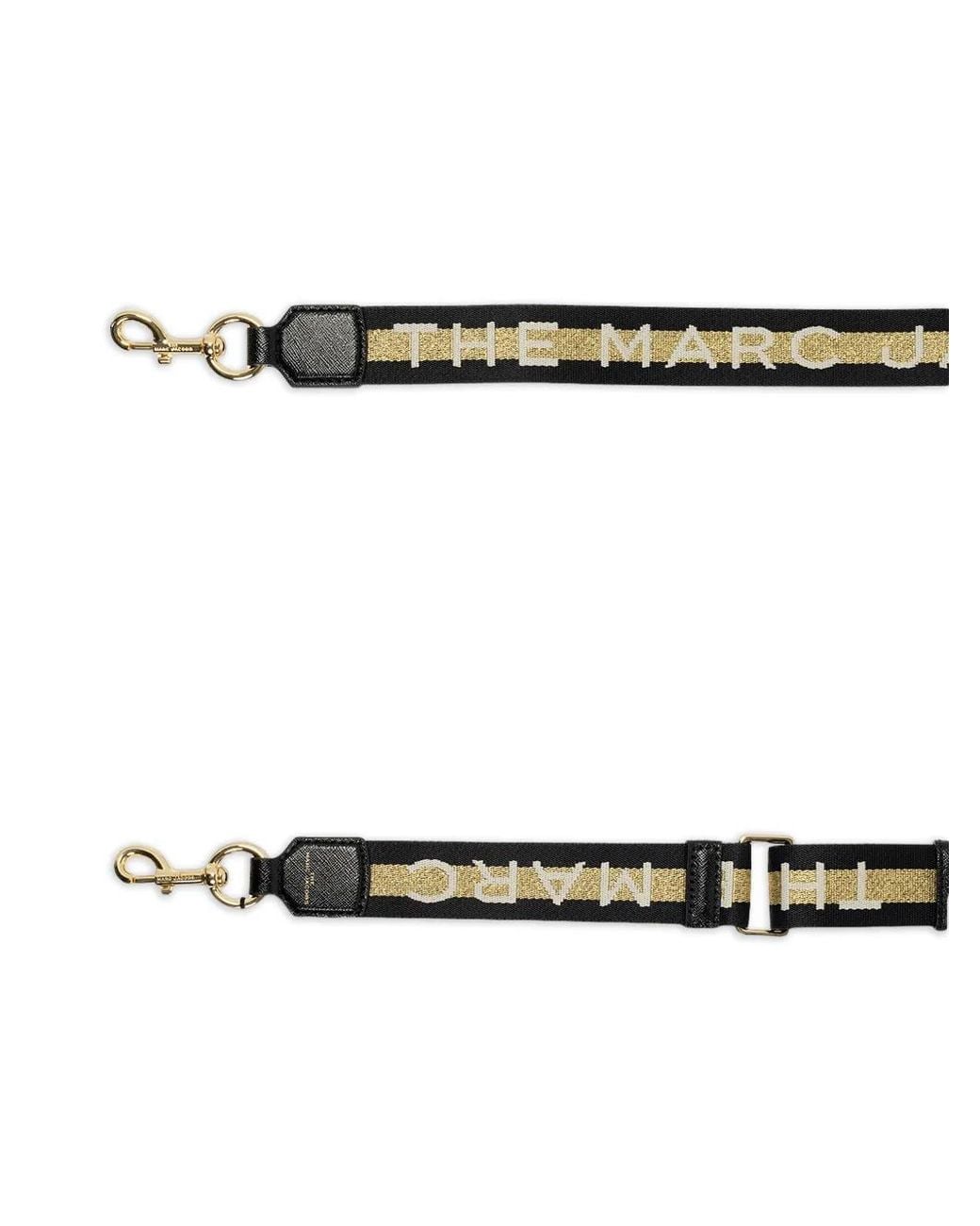 Marc Jacobs White The Logo Thin Webbing Strap