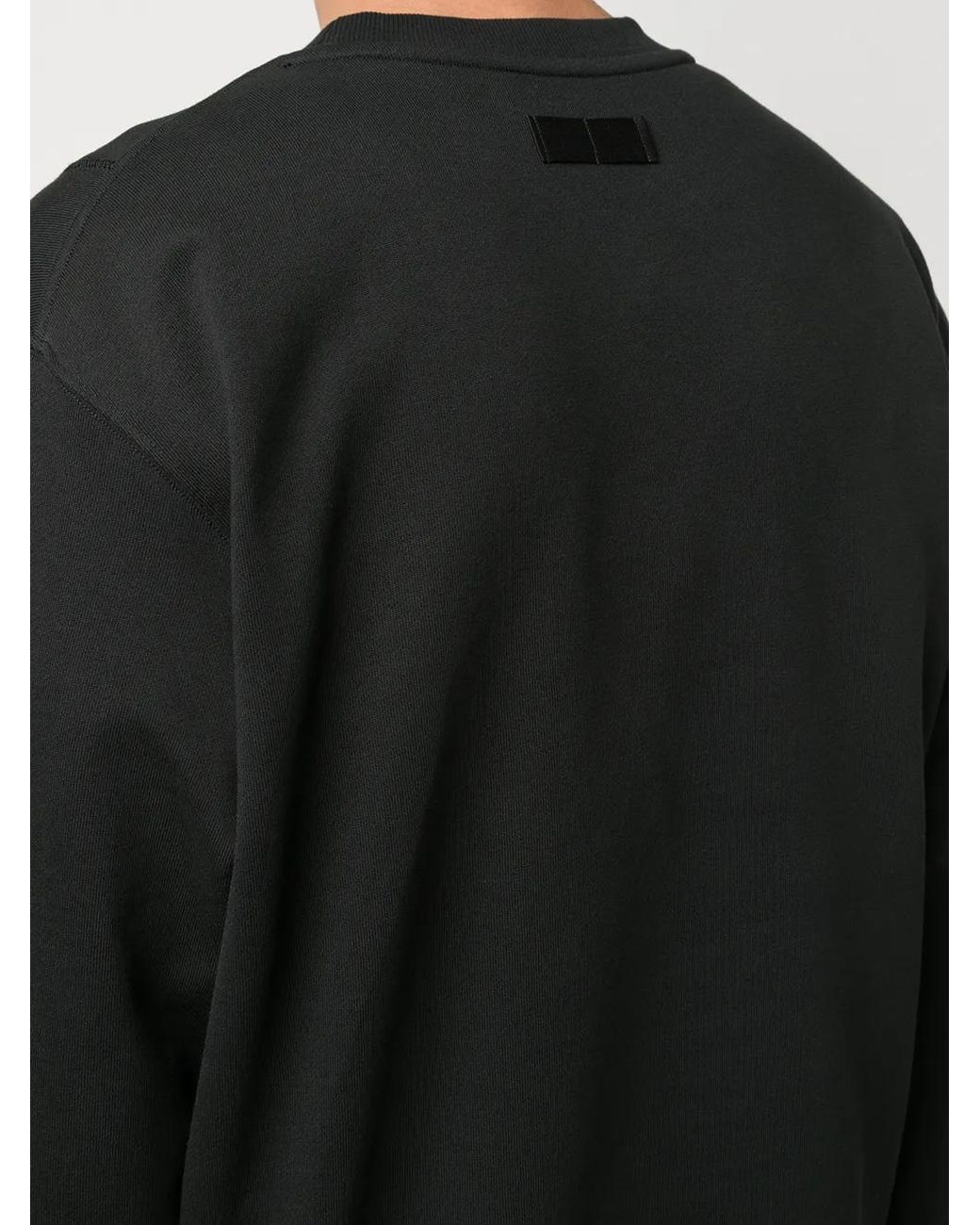 3.1 Phillip Lim Black Logo Patch Detail Sweatshirt for men