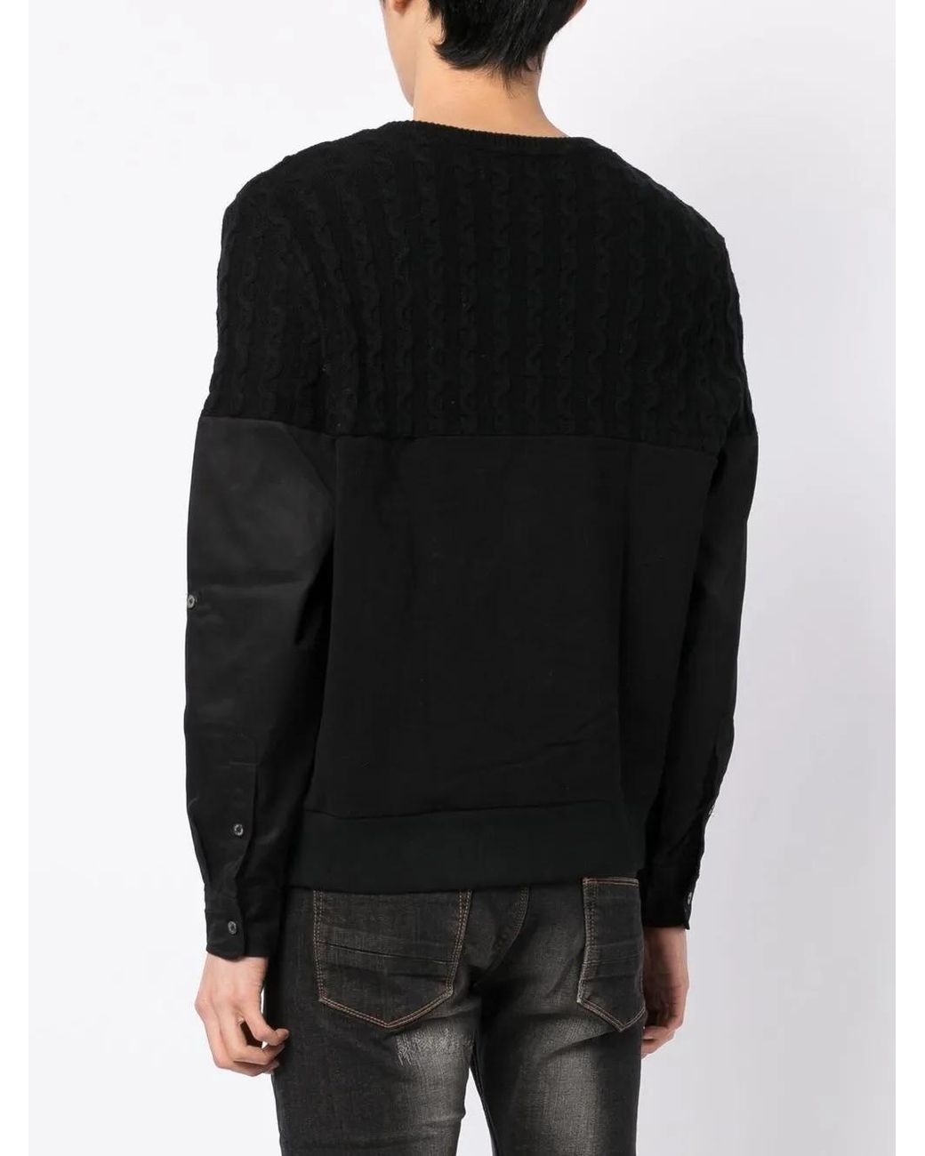 Private Stock Black The Kaine Sweatshirt for men