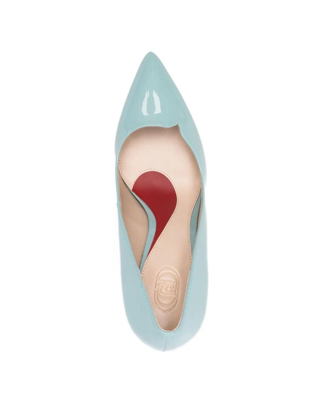 Liu Jo Blue Patent-Faux Leather Court Shoes