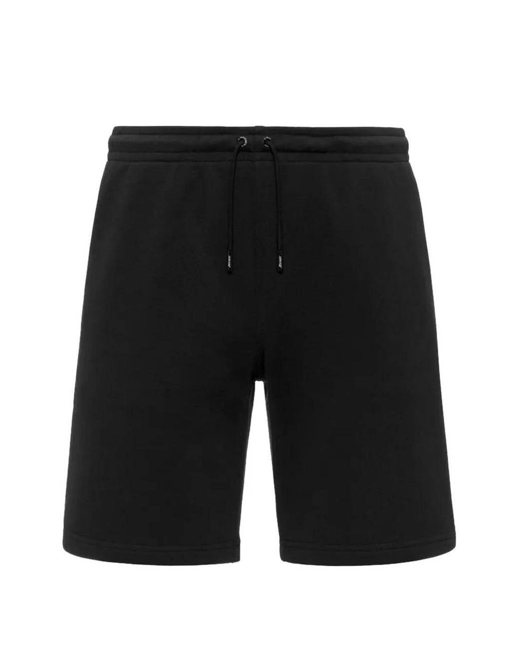 K-Way Black Casimir Drawstring-Waistband Shorts for men