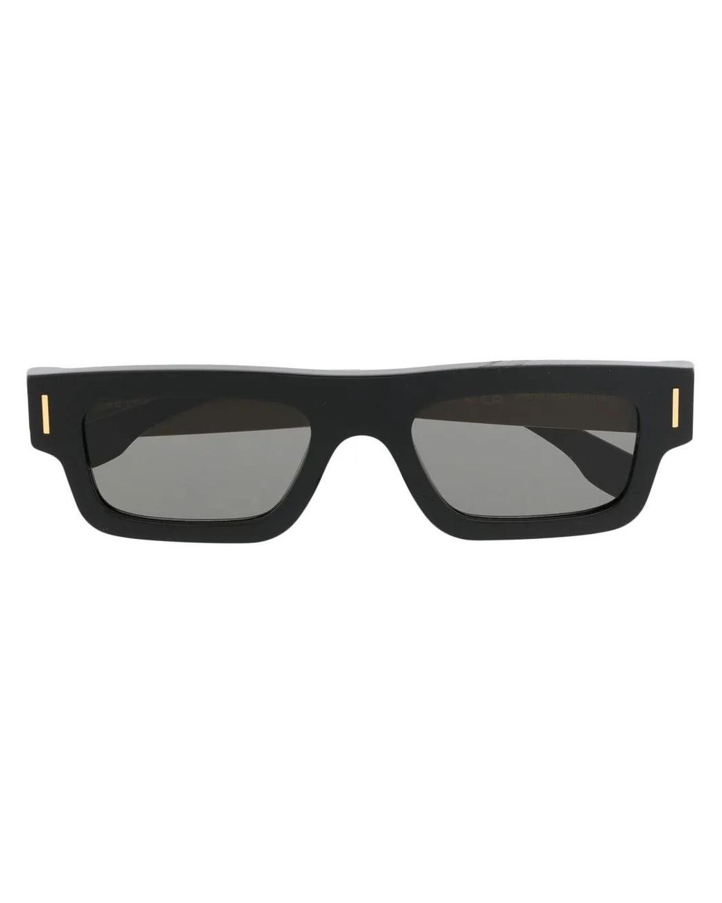 Retrosuperfuture Black Tinted-Lens Square-Frame Sunglasses