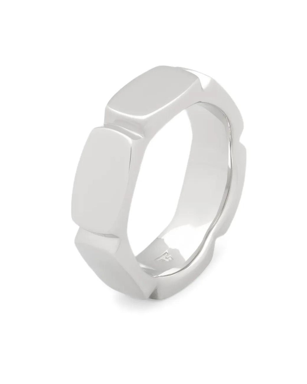 Tom Wood White Medium Umi Band Ring