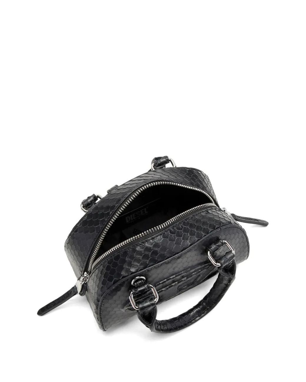 DIESEL Black 1Dr Dome-Small Bowling Bag
