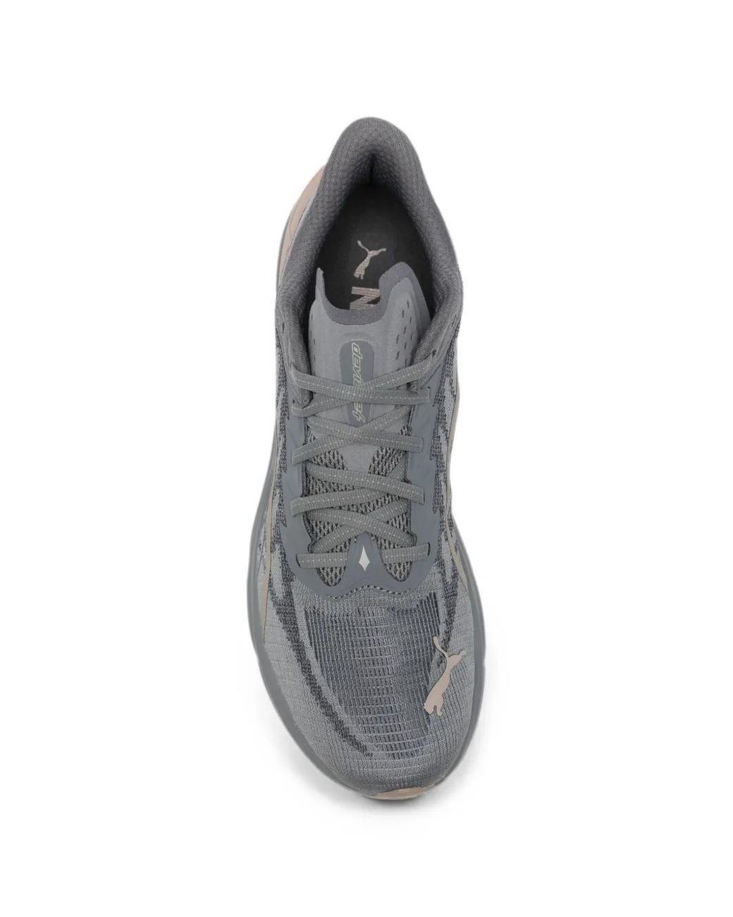 PUMA Gray Deviate Nitro 4 Sneakers