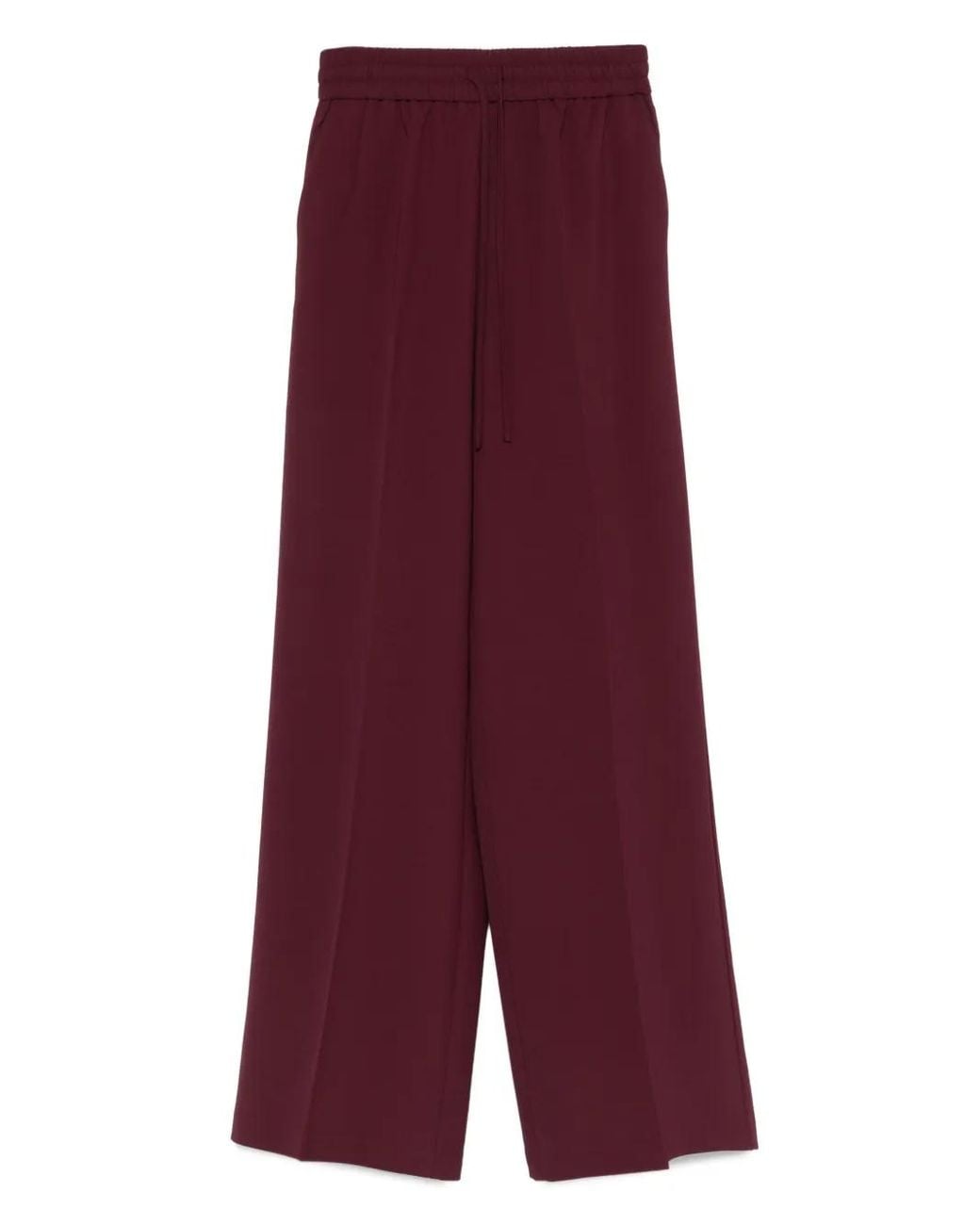 Pantalones Con Cordones Twinset de color Purple