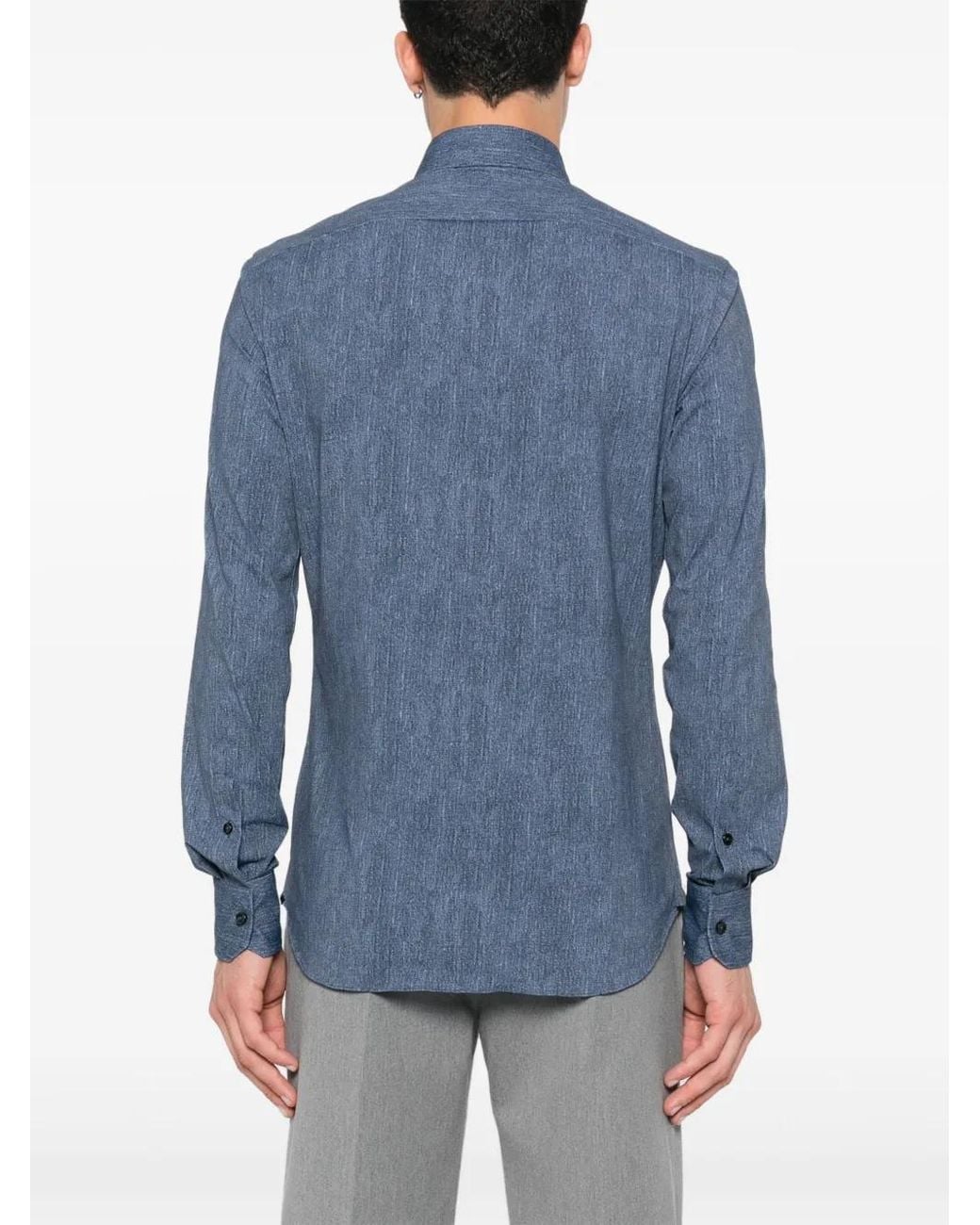Camisa Active Xacus de hombre de color Blue