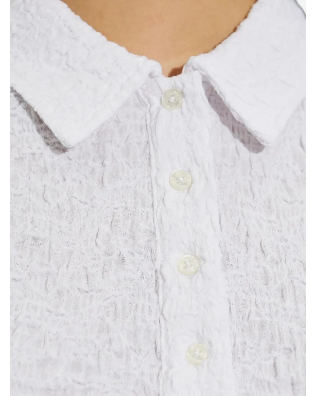 Polo Sadaisy Con Cuello Samsøe & Samsøe de color White