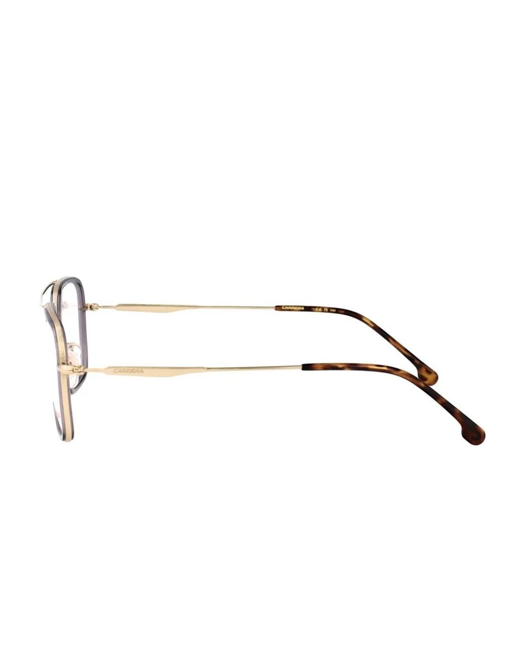 Carrera Metallic Square-Frame Glasses for men