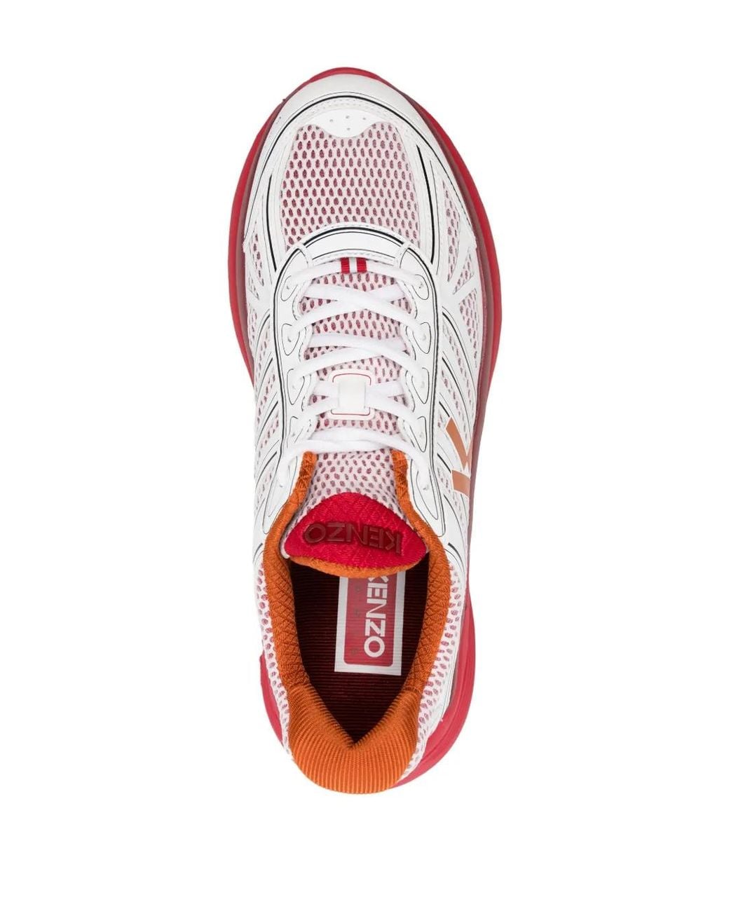 KENZO Red Sneakers for men