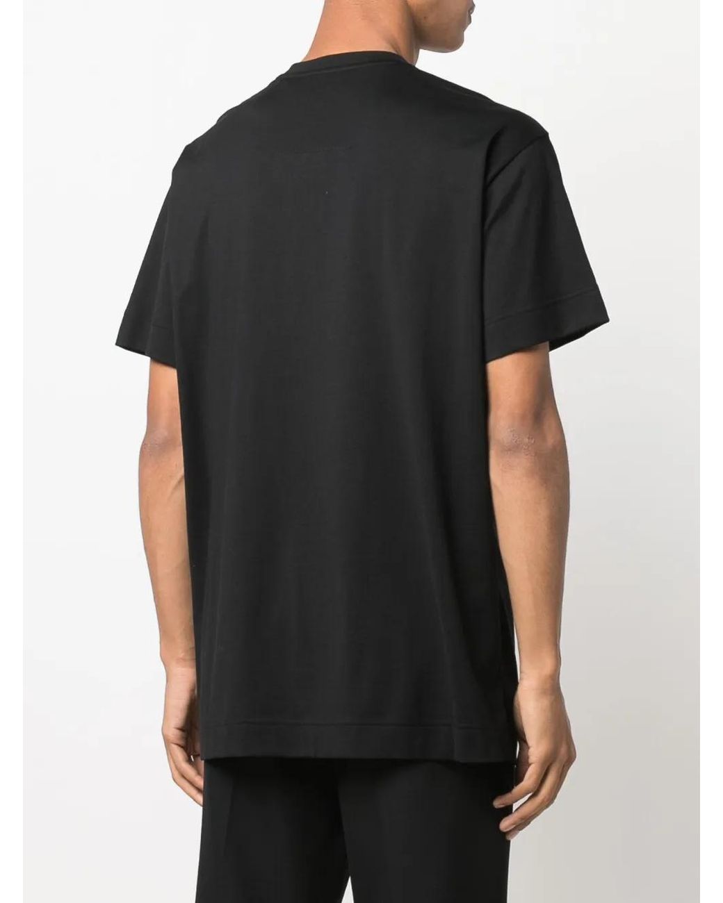 Givenchy Black Tshirt Con Logo for men