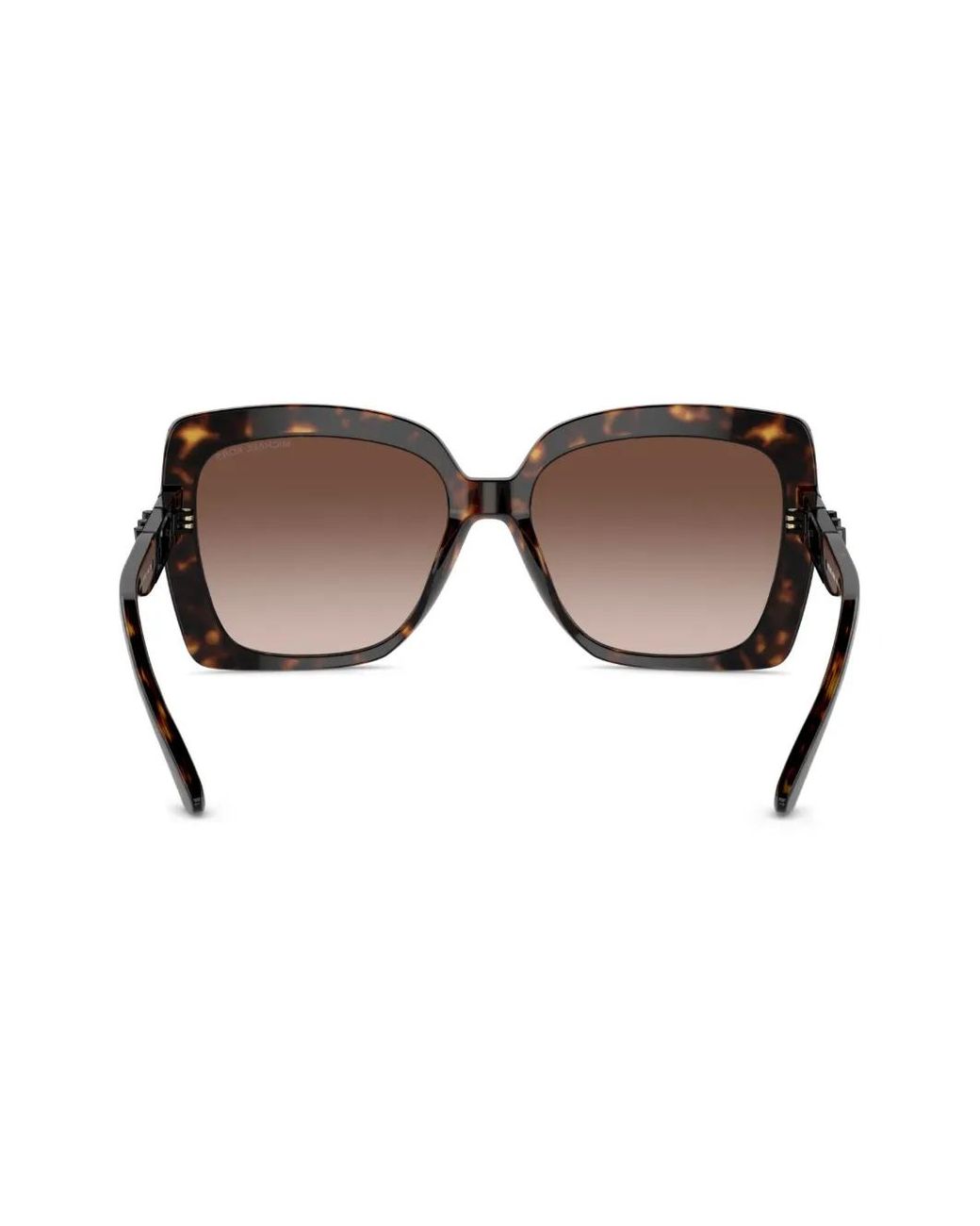 Michael Kors Brown Nice Oversize Square-Frame Sunglasses