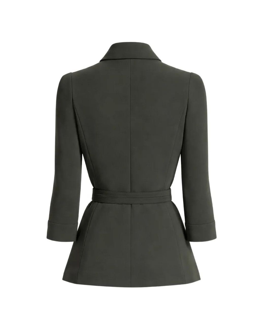 Elie Saab Black Elephant-Buckle Jacket