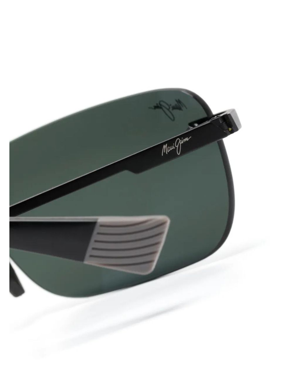 Maui Jim Gray Lanakila Rectangle-Frame Sunglasses