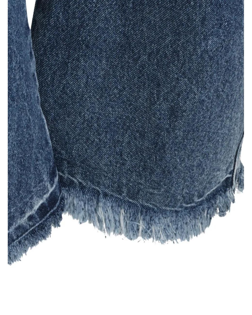 Lois Blue Jean À Bords Francs