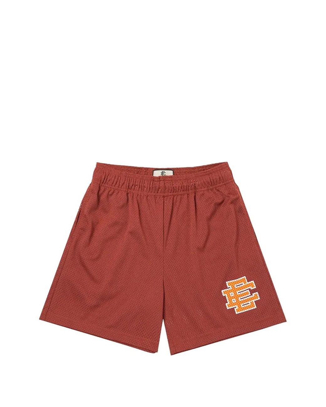 Eric Emanuel Red Ee Basic Mesh Shorts for men