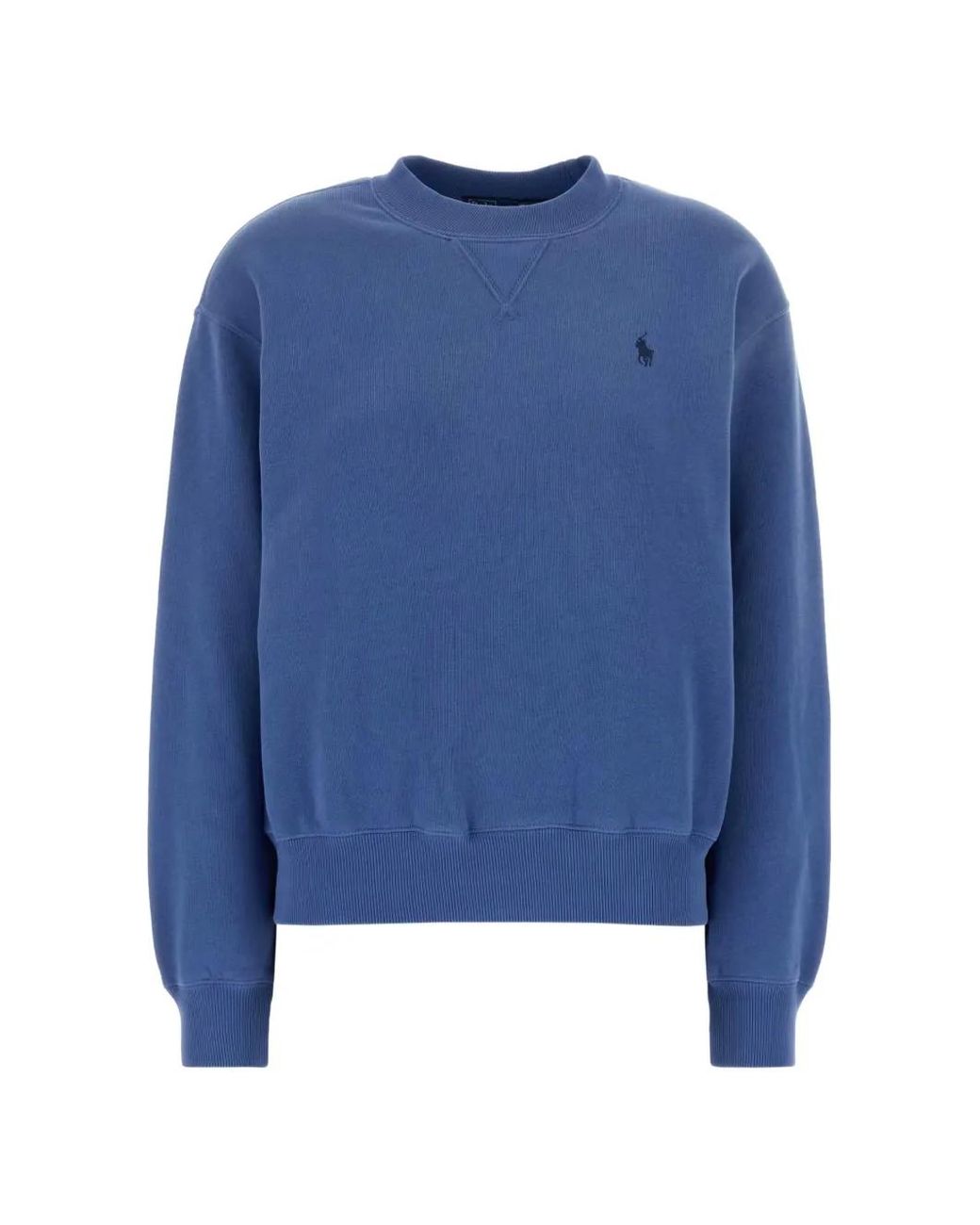 Polo Ralph Lauren Blue Crew-Neck Sweatshirt