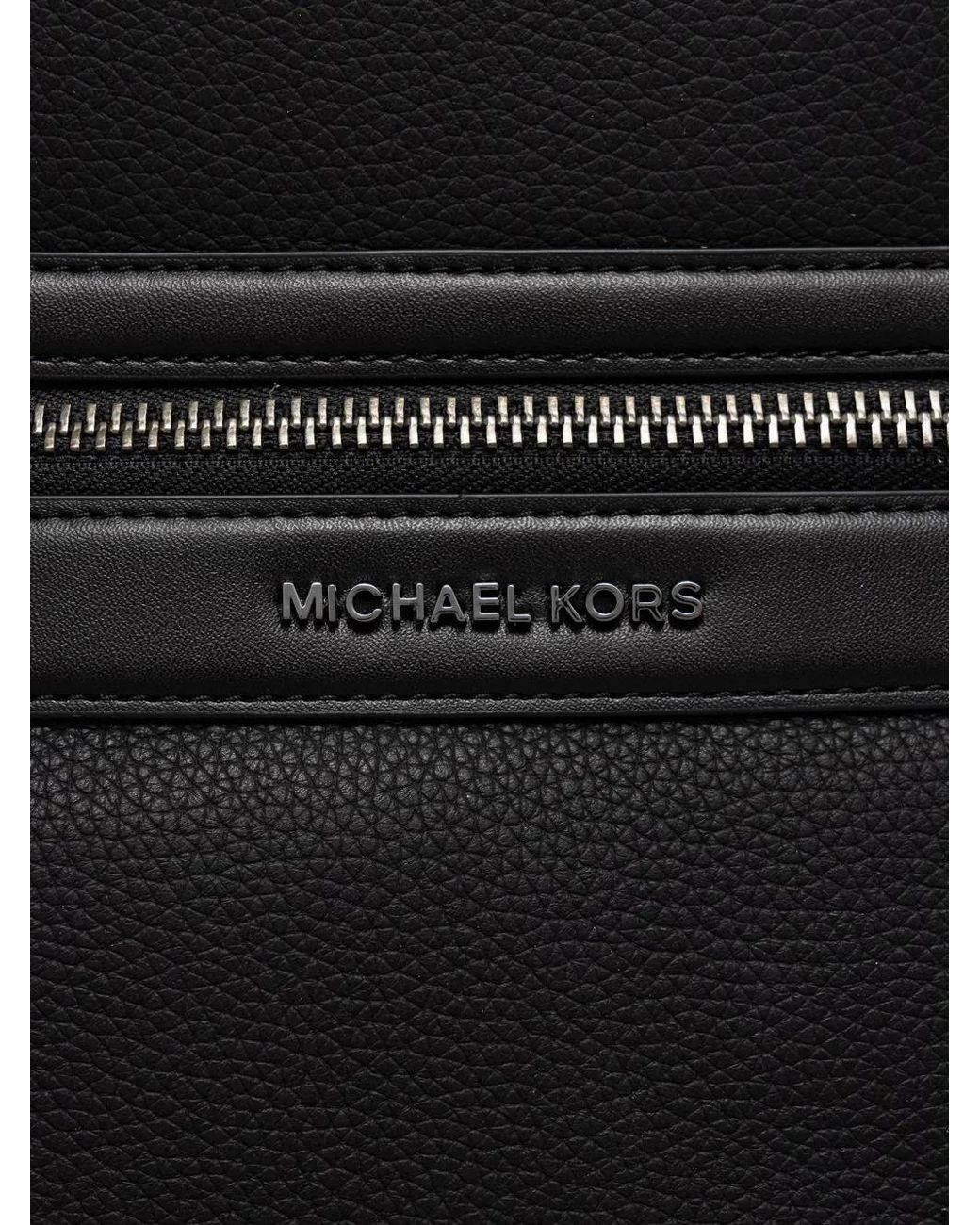 Michael Kors Black Sac À Dos Jet Set En Cuir for men