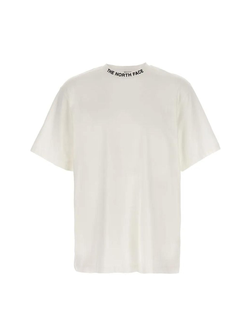 The North Face White Logo-Print Cotton T-Shirt for men