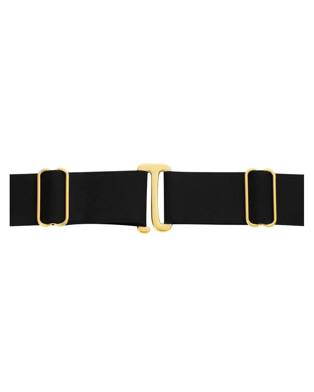 Maison Close Black Ouvert Cut-Out Crop Top