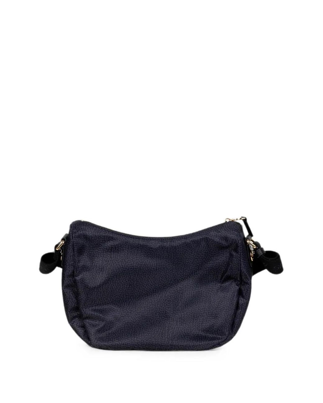 Borbonese Blue Luna Shoulder Bag