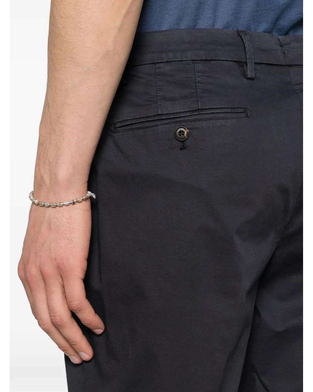 Short À Ourlet À Revers Corneliani pour homme en coloris Gray