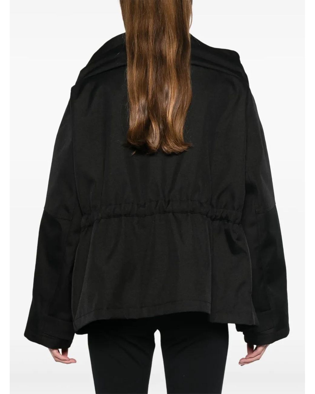 Balenciaga Black Canvas Jacket