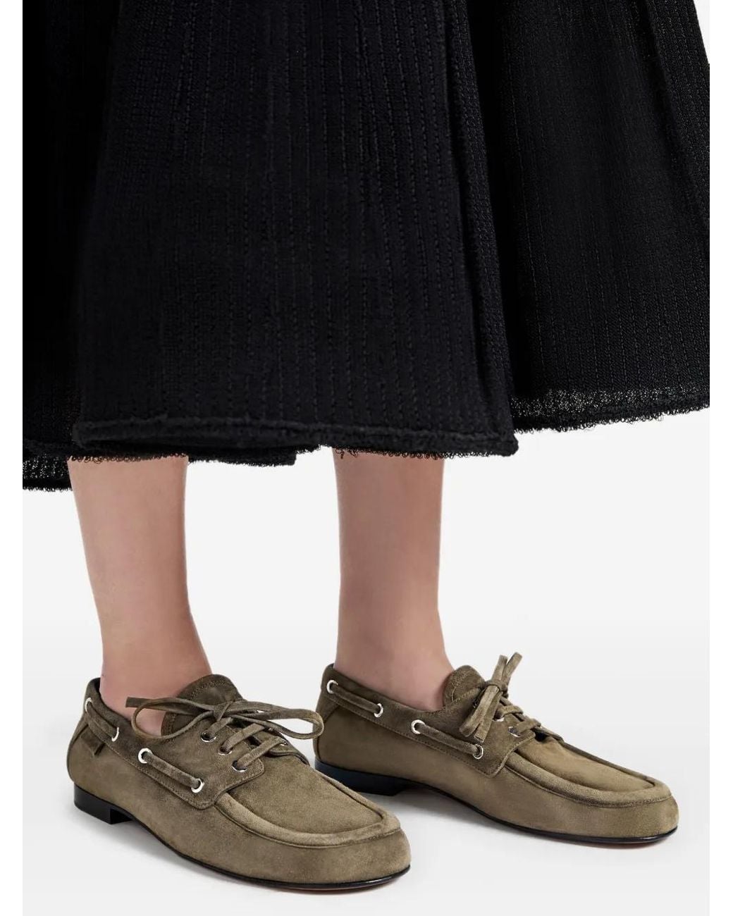 Proenza Schouler Brown Leather Loafers